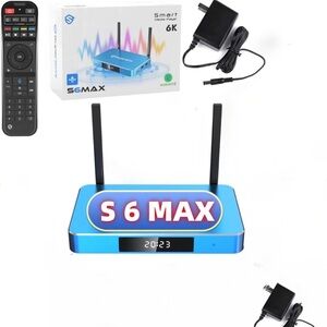 S6 Max Blue Media Player